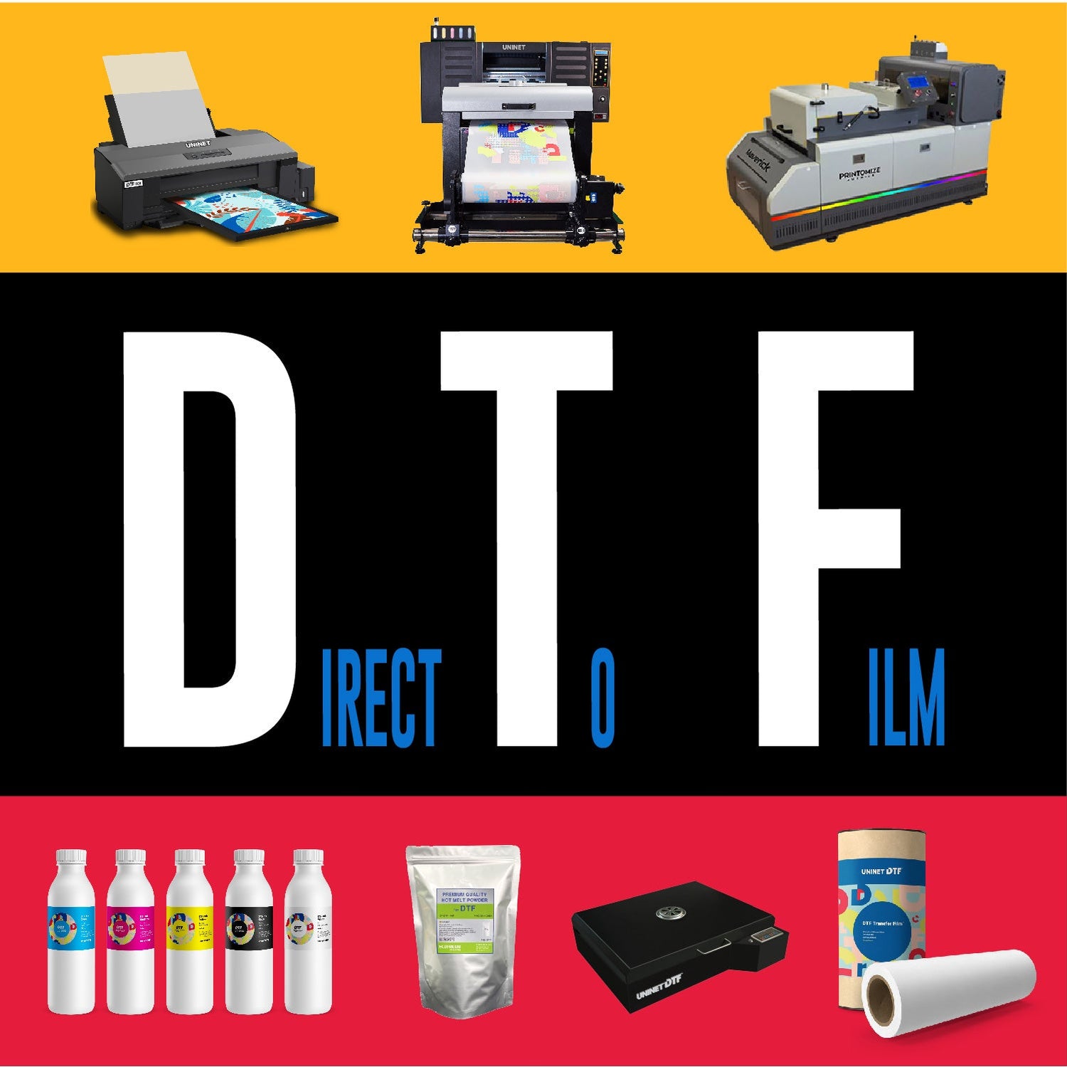 Direct to Film Transfers (DTF)