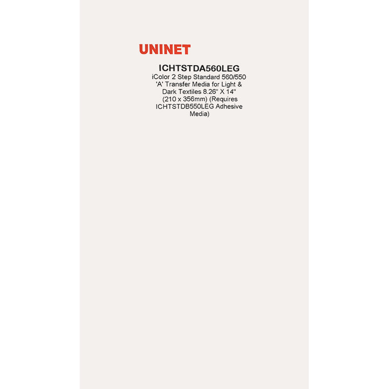 Uninet ICOLOR 560 Transfer Paper