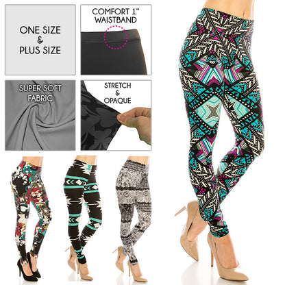 Leggings One Size Plus Size