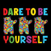 Autism Awareness DTF Transfer Designs (4", 6", 8", 11" Length Available)