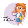 Back to School DTF Transfer Designs (4", 6", 8", 11" Length Available)