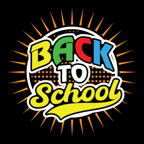 Back to School DTF Transfer Designs (4", 6", 8", 11" Length Available)