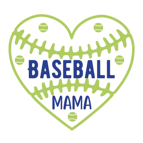 Baseball DTF Transfer Designs (4", 6", 8", 11" Length Available)