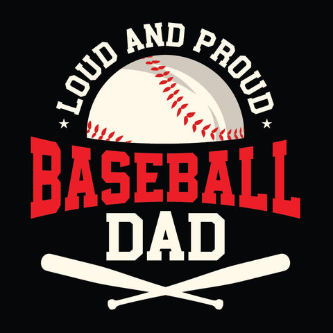 Baseball DTF Transfer Designs (4", 6", 8", 11" Length Available)