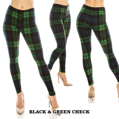 St. Patrick's Day Patterned Ultra Soft Leggings (Regular/Plus Size)