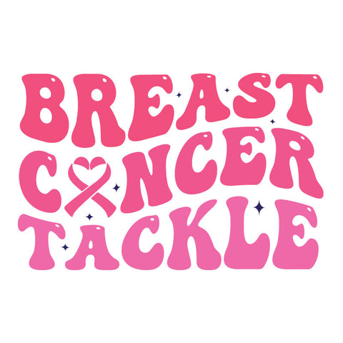 Breast Cancer Awareness DTF Transfer Designs (4", 6", 8", 11" Length Available)