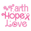 Breast Cancer Awareness DTF Transfer Designs (4", 6", 8", 11" Length Available)