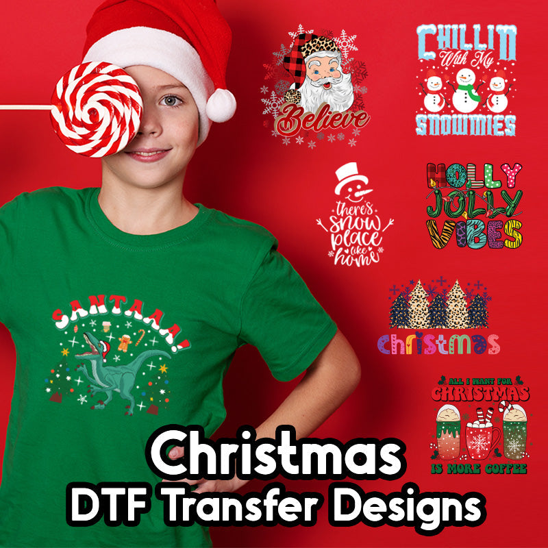 Christmas DTF Transfer Designs