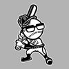 Baseball DTF Transfer Designs (4", 6", 8", 11" Length Available)