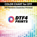 DTF4Prints DTF Color Chart Main