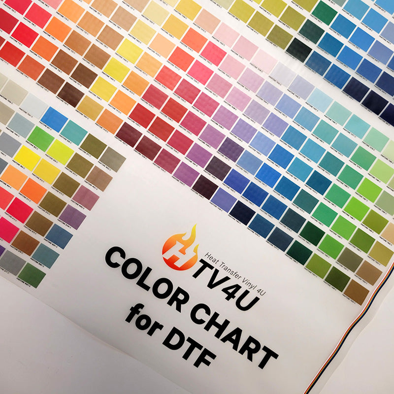 Pantone Color Chart for DTF