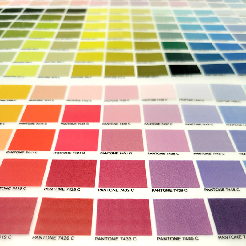 Pantone Color Chart for DTF