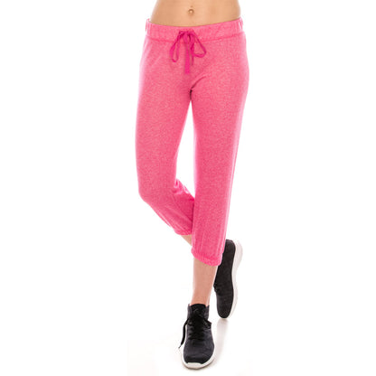 French Terry Jogger Capri Pants