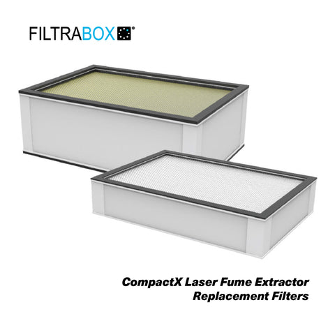 FILTRABOX CompactX Laser Fume Extractor Replacement Filters
