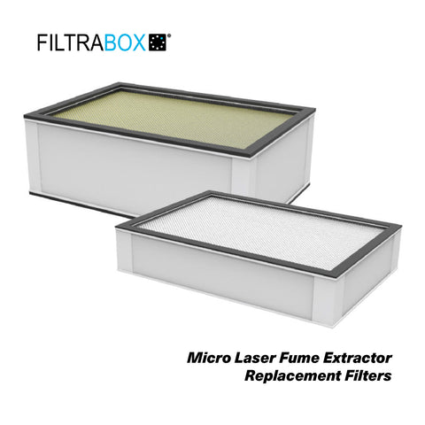 FILTRABOX Micro Laser Fume Extractor Replacement Filters