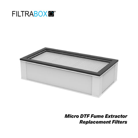 FILTRABOX Micro DTF Fume Extractor Replacement Filters