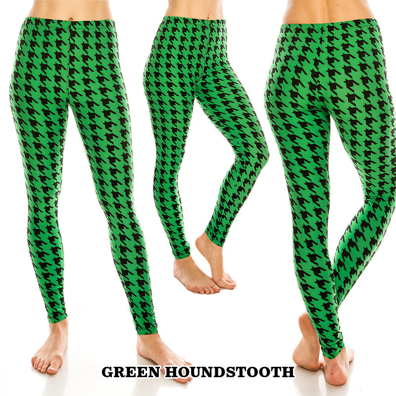 St. Patrick's Day Patterned Ultra Soft Leggings (Regular/Plus Size)