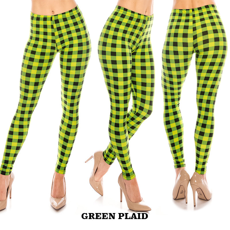 St. Patrick's Day Patterned Ultra Soft Leggings (Regular/Plus Size)