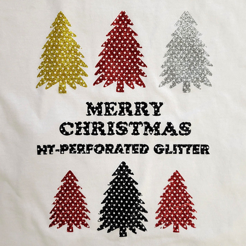 HT-Perforated Glitter 20" Roll (Yard)