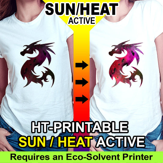 HT-Printable Sun / Heat Active 20" Roll (Yard)