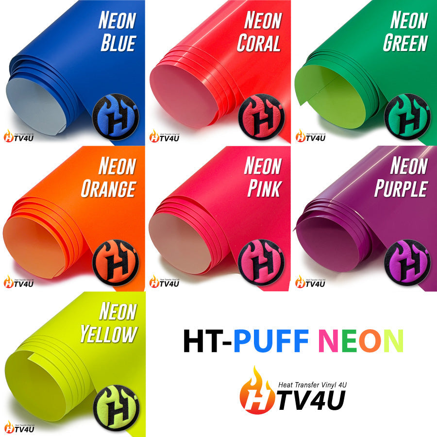  HTV4U 3D Neon Puff HTV