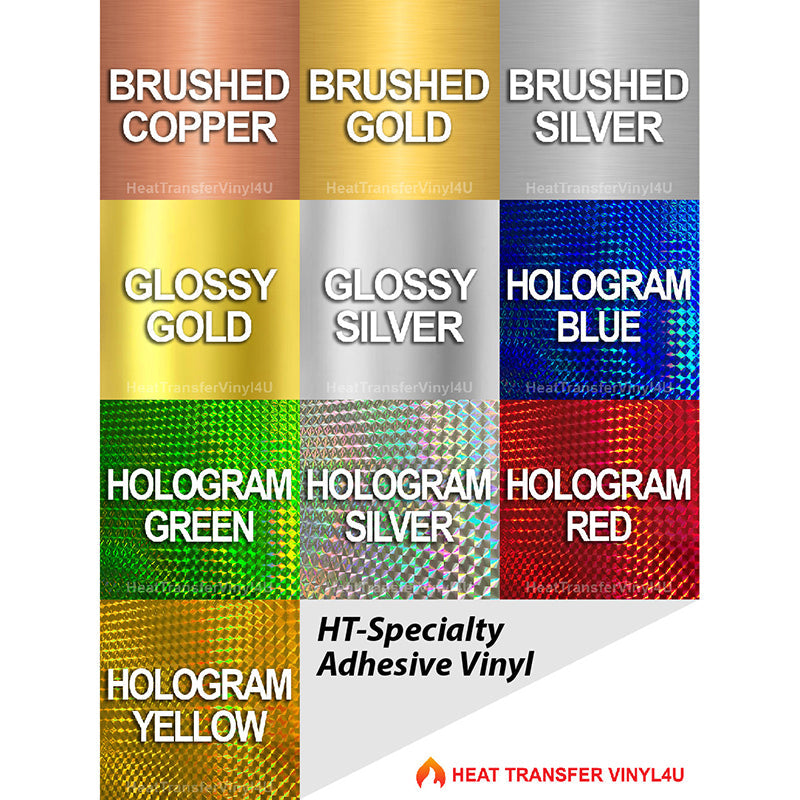 HT-Specialty Adhesive Vinyl 14.97" x 12" Sheet