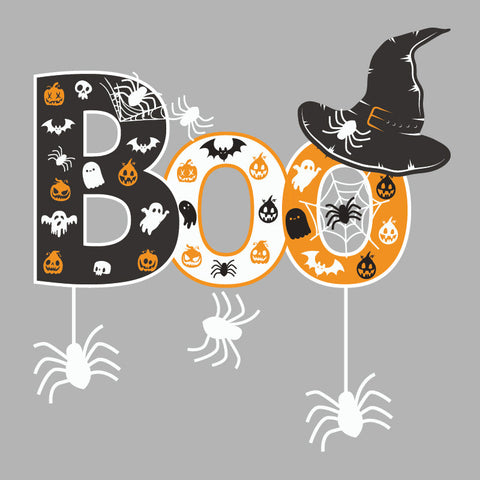Halloween DTF Transfer Designs (4", 6", 8", 11" Length Available)
