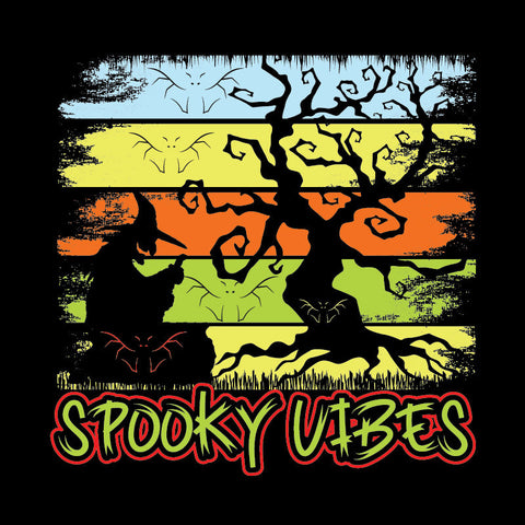Halloween DTF Transfer Designs (4", 6", 8", 11" Length Available)