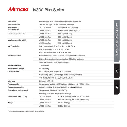 Mimaki JV300 Printer