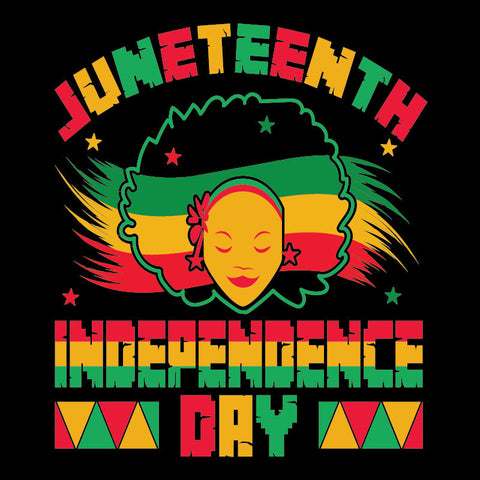 Juneteenth DTF Transfer Designs (4", 6", 8", 11" Length Available)