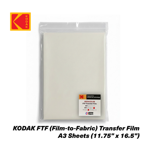 KODAK FTF (Film-to-Fabric) Transfer Film – A3 Sheets