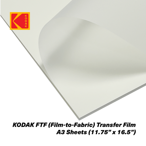 KODAK FTF (Film-to-Fabric) Transfer Film – A3 Sheets