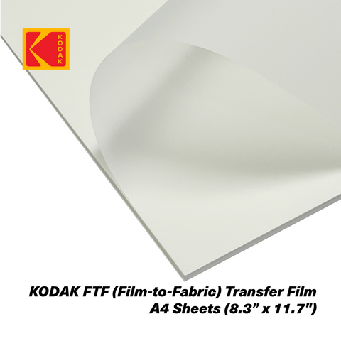 KODAK FTF (Film-to-Fabric) Transfer Film – A4 Sheets