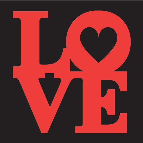 LOVE DTF Transfer Designs (2.5", 4", 6", 8" Length Available)