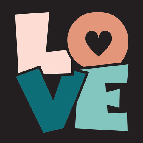 LOVE DTF Transfer Designs (2.5", 4", 6", 8" Length Available)