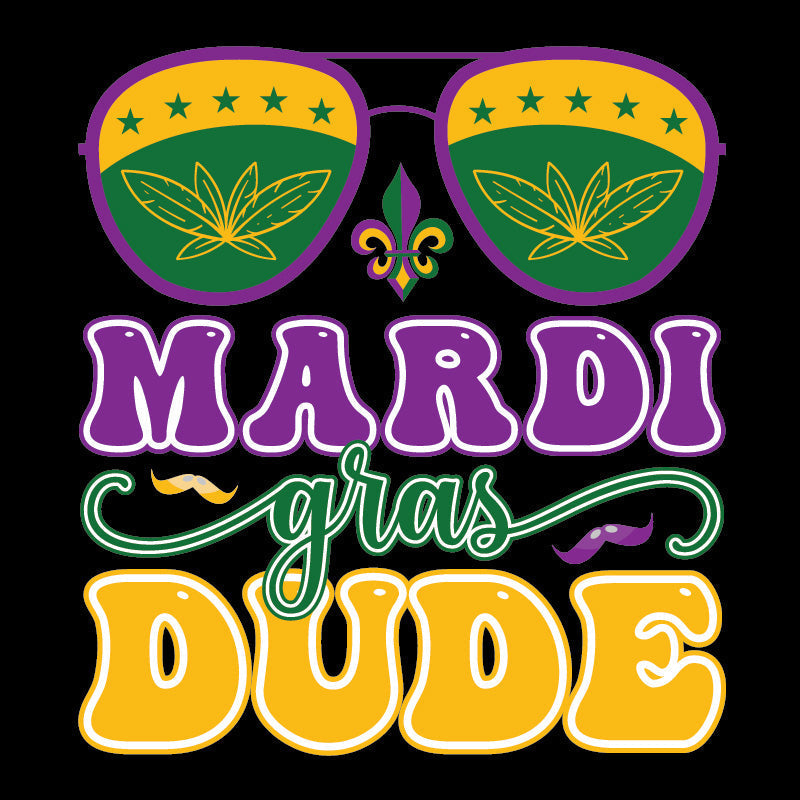 Mardi Gras DTF Transfer Designs STOCK CLEARANCE (COLD PEEL)