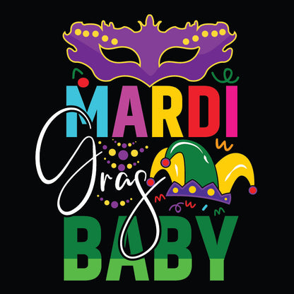 Mardi Gras DTF Transfer Designs STOCK CLEARANCE (COLD PEEL)