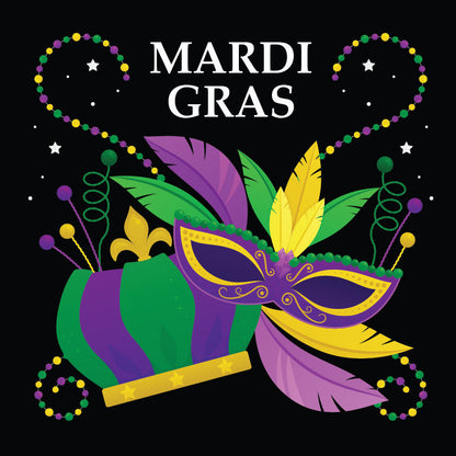 Mardi Gras DTF Transfer Designs STOCK CLEARANCE (COLD PEEL)