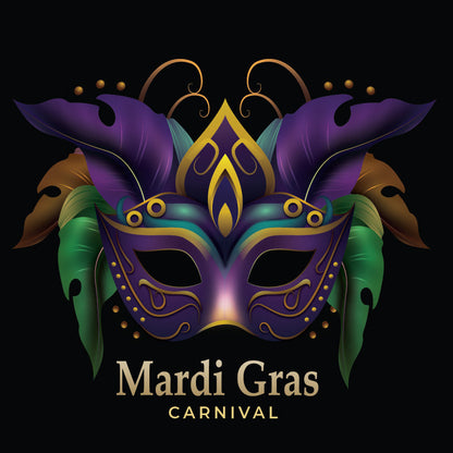 Mardi Gras DTF Transfer Designs STOCK CLEARANCE (COLD PEEL)