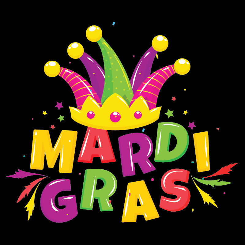 Mardi Gras DTF Transfer Designs STOCK CLEARANCE (COLD PEEL)