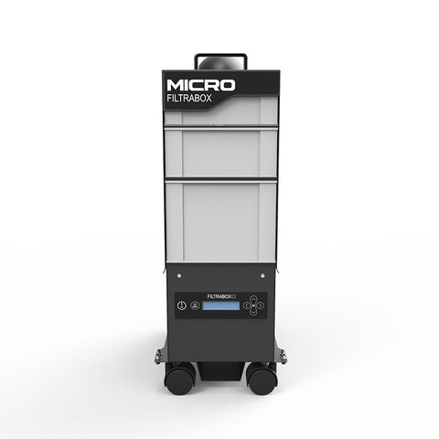 FILTRABOX Micro Laser Fume Extractor – for Hobby & Small Lasers