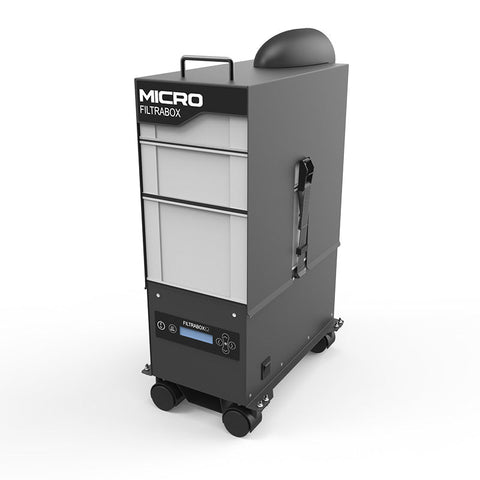 FILTRABOX Micro Laser Fume Extractor – for Hobby & Small Lasers