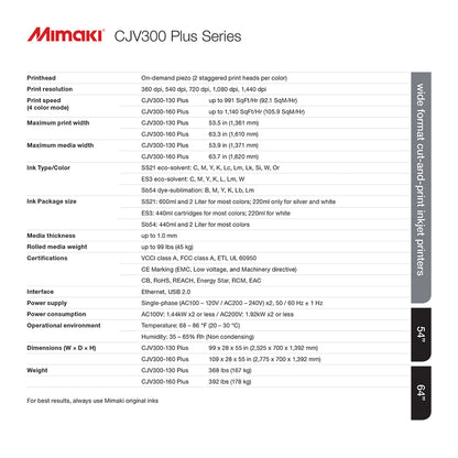 Mimaki CJV300 Plus Printer