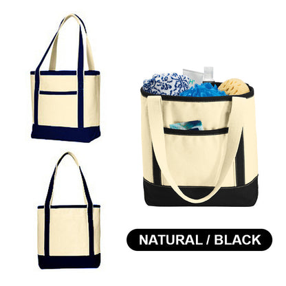 Port Authority Medium Cotton Canvas Boat Tote