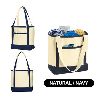 Port Authority Medium Cotton Canvas Boat Tote