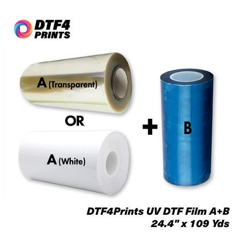 DTF4Prints UV DTF Film A+B