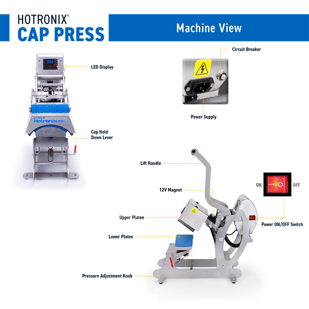 Hotronix STXC Auto Open Cap Press