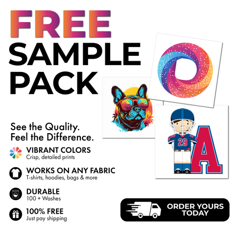 Free DTF & UV DTF Sample Pack