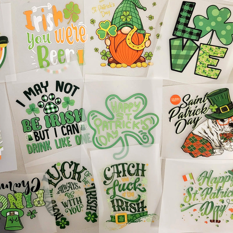 St. Patrick's Day DTF Transfer Designs