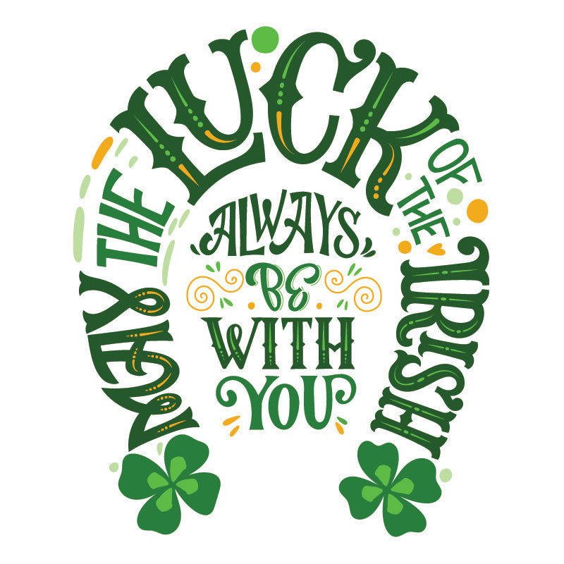 St. Patrick's Day DTF Transfer Designs (2.5", 4", 8", 11" available)